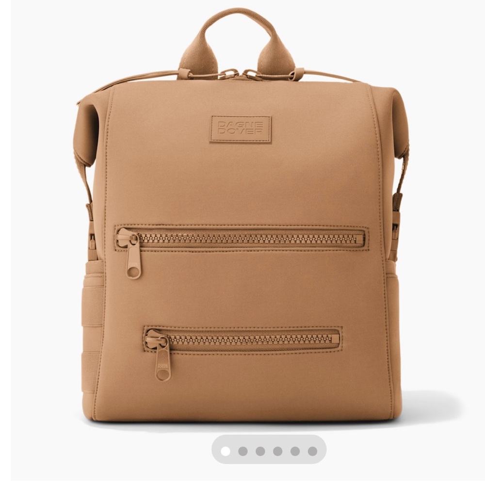Dagne Dover INDI NEOPRENE DIAPER BACKPACK - camel, medium